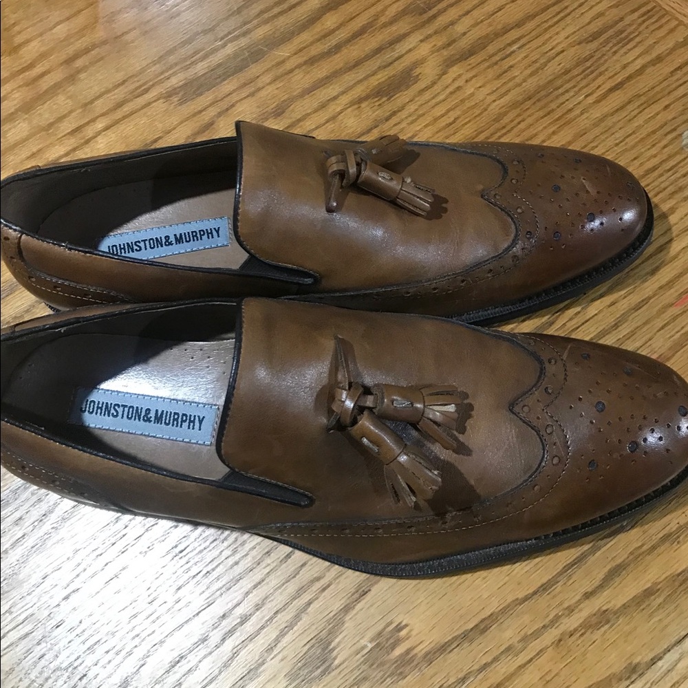Johnson & Murphy Tassel Loafers